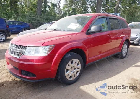 2018 Dodge Journey Se z USA, uszkodzony, nr VIN 3C4PDCAB5JT248690